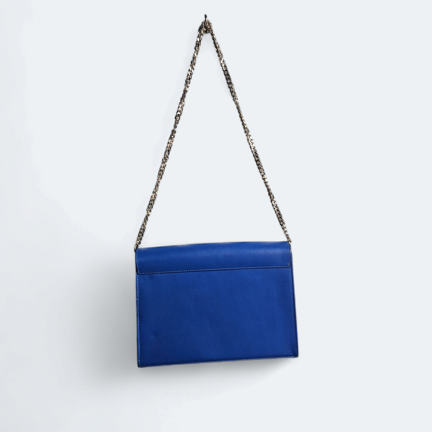 Blue shoulder bag